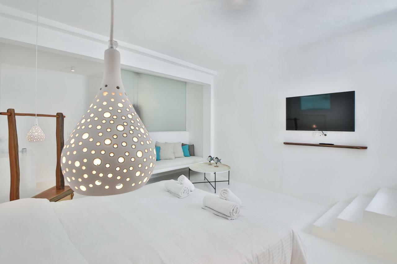 Arktos White Apartments Mykonos Town Exterior foto