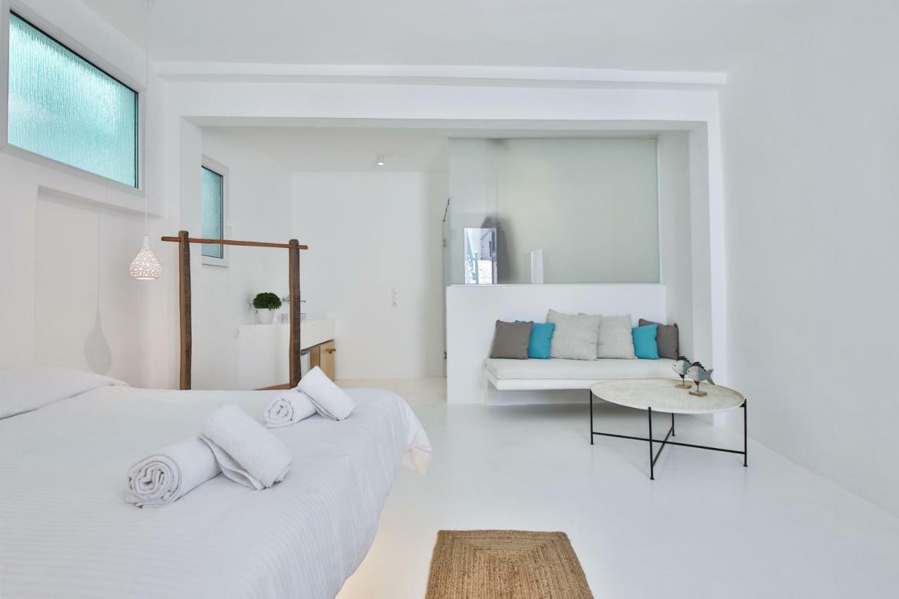 Arktos White Apartments Mykonos Town Exterior foto