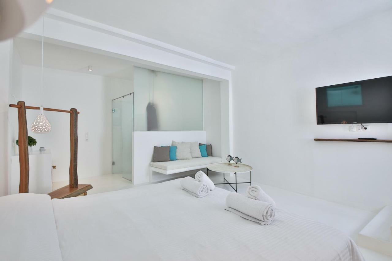 Arktos White Apartments Mykonos Town Exterior foto