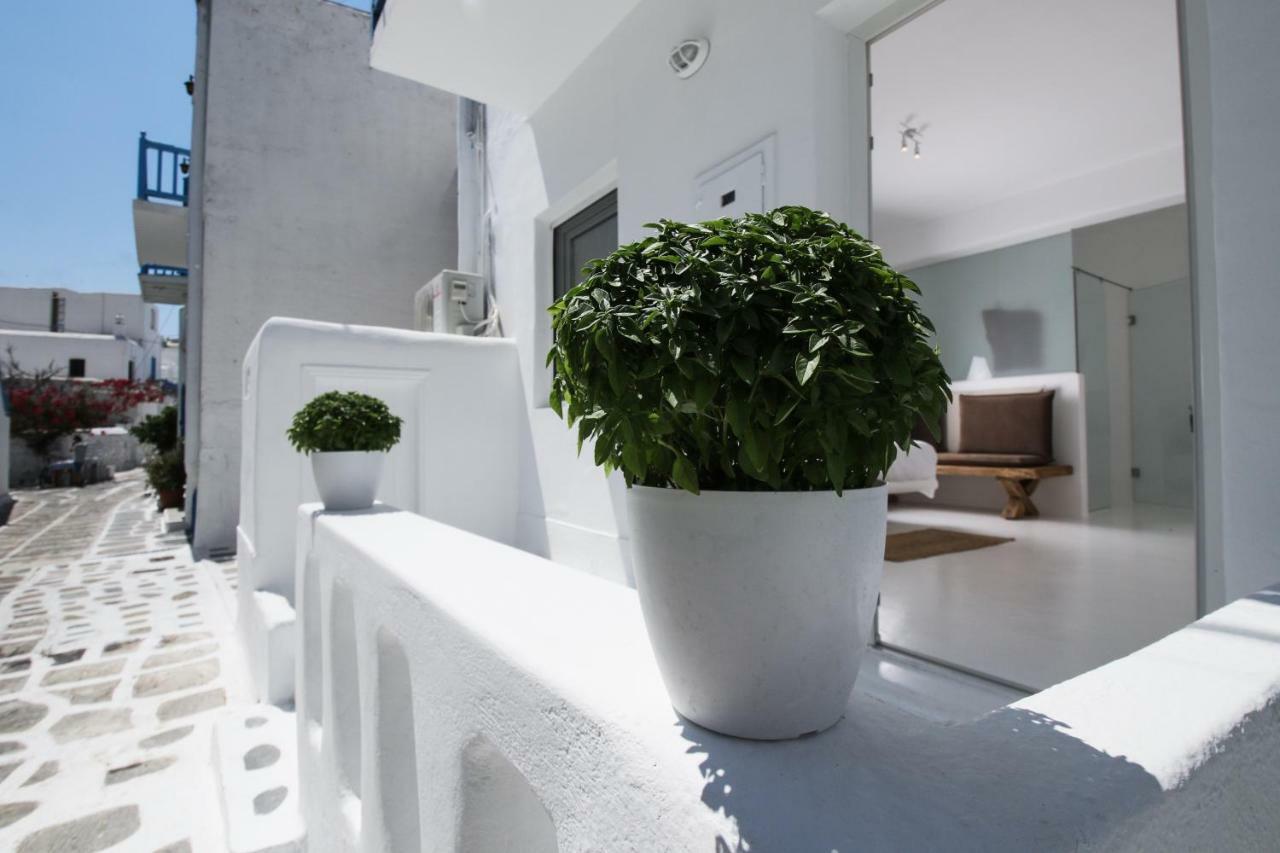 Arktos White Apartments Mykonos Town Exterior foto